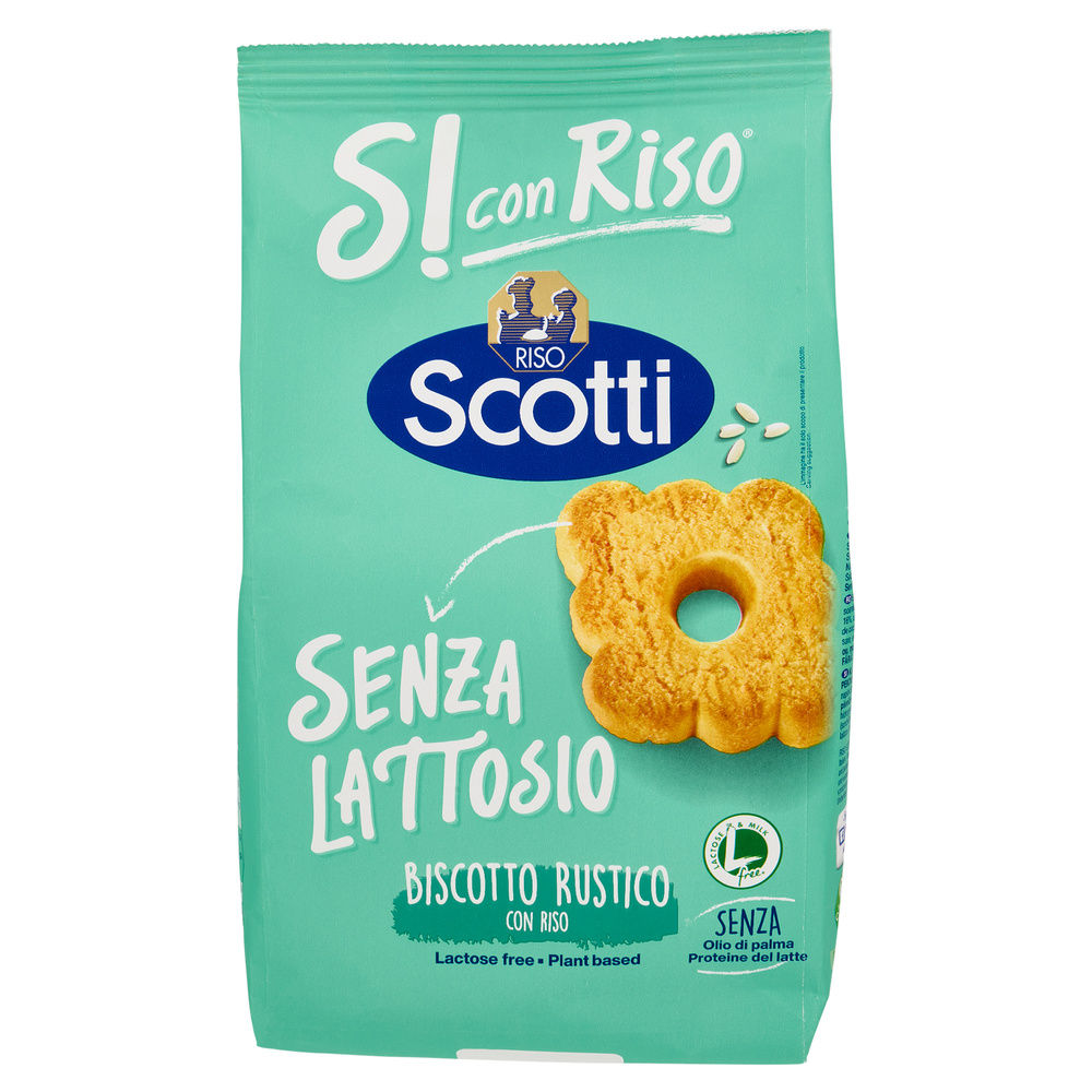 BISCOTTO RUSTICO SCOTTI SI' CON RISO - G 350 - 4
