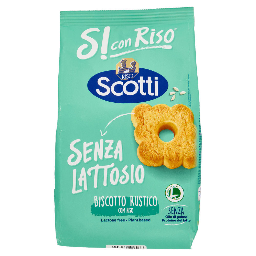 BISCOTTO RUSTICO SCOTTI SI' CON RISO - G 350 - 5