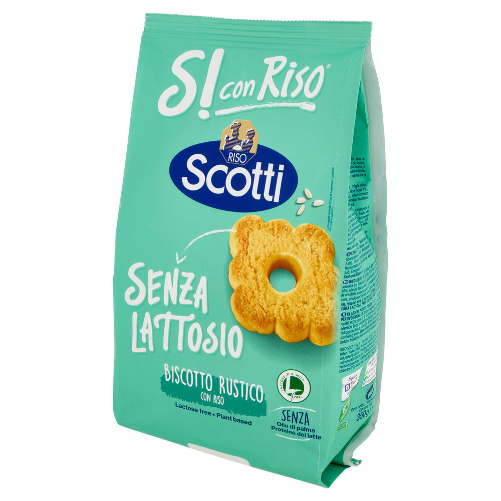 BISCOTTO RUSTICO SCOTTI SI' CON RISO - G 350 - 3