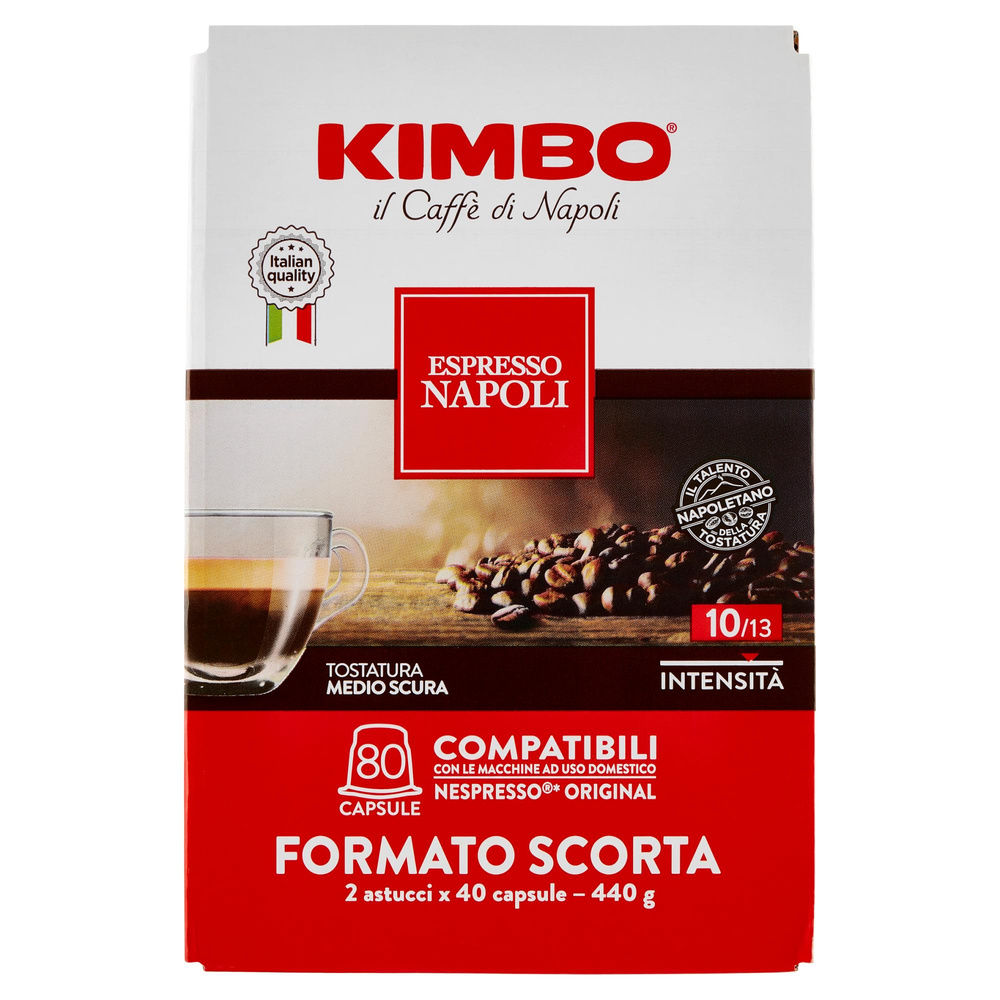 CAPSULE NC NAPOLI KIMBO X80 PZ G 440 - 0