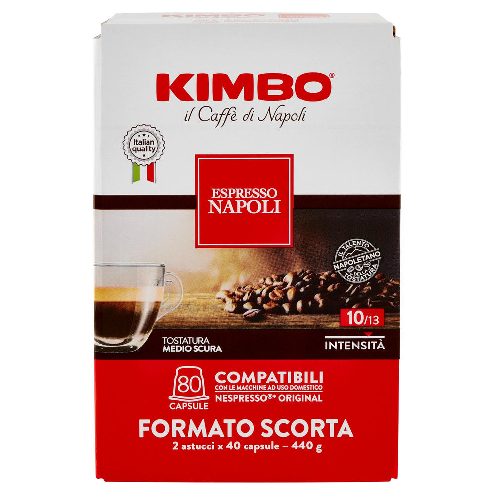 CAPSULE NC NAPOLI KIMBO X80 PZ G 440 - 1