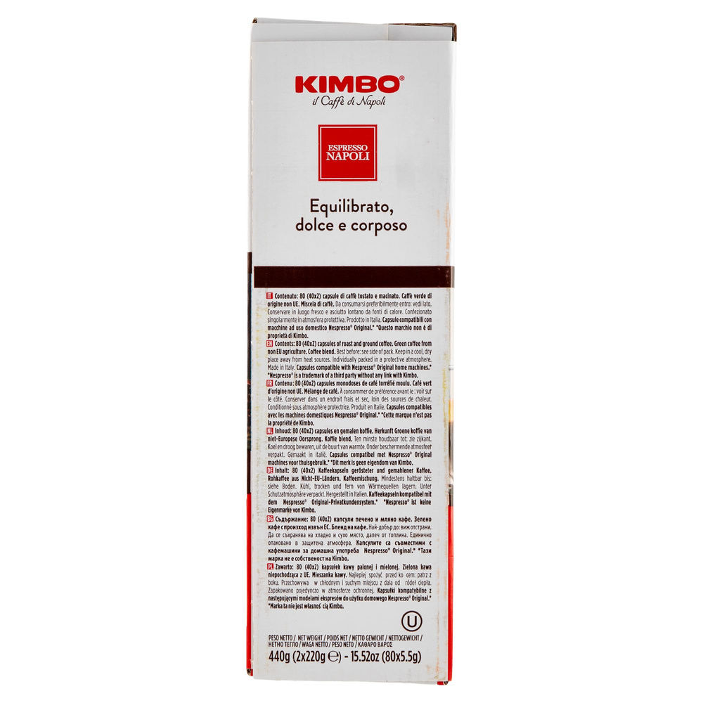 CAPSULE NC NAPOLI KIMBO X80 PZ G 440 - 7