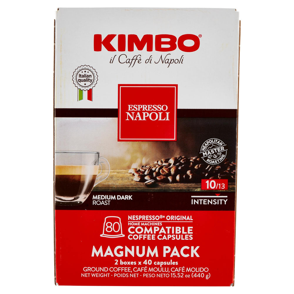 CAPSULE NC NAPOLI KIMBO X80 PZ G 440 - 3