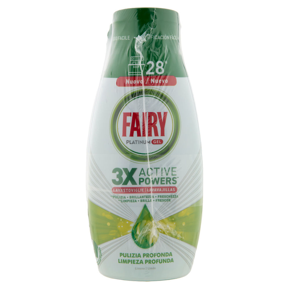 DETERSIVO LAVASTOVIGLIE FAIRY GEL PULIZIA PROFONDA 3X L 0.504 - 5