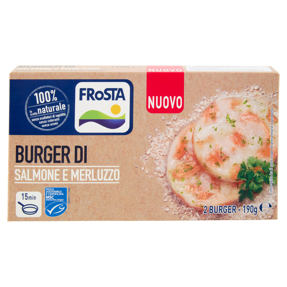 BURGER MERLUZZO & SALMONE FROSTA G 190 - 7