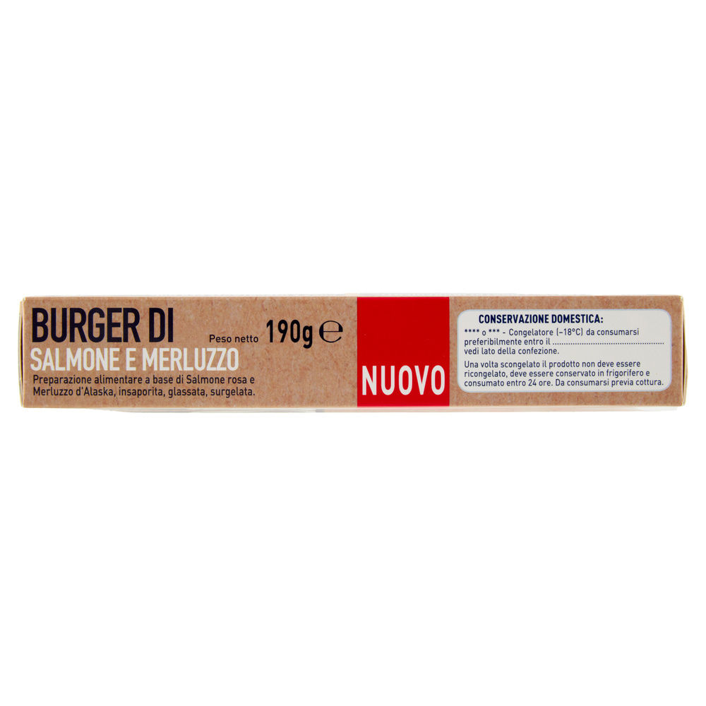 BURGER MERLUZZO & SALMONE FROSTA G 190 - 2