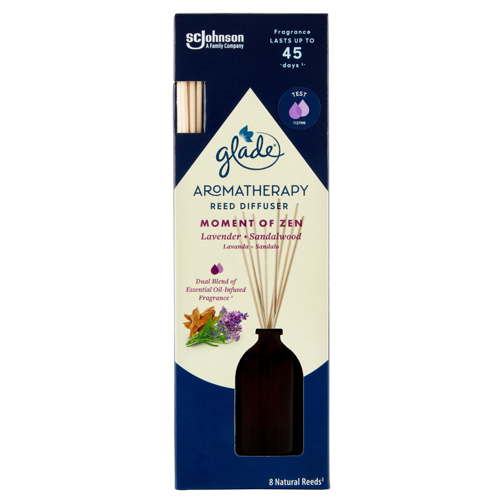 DEODORANTE DIFFUSORE BASTONCINI GLADE AROMATHERAPY MOMENT OF ZEN ML 80 - 0