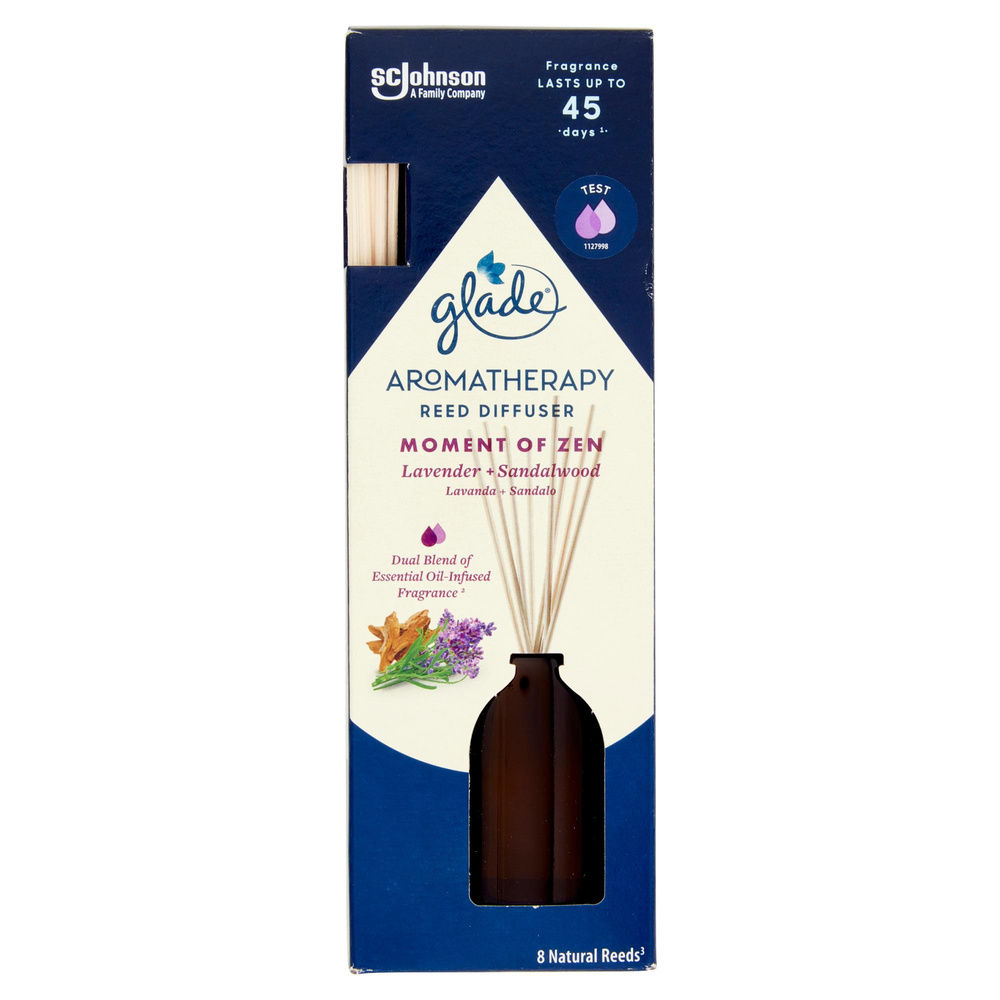 DEODORANTE DIFFUSORE BASTONCINI GLADE AROMATHERAPY MOMENT OF ZEN ML 80 - 5