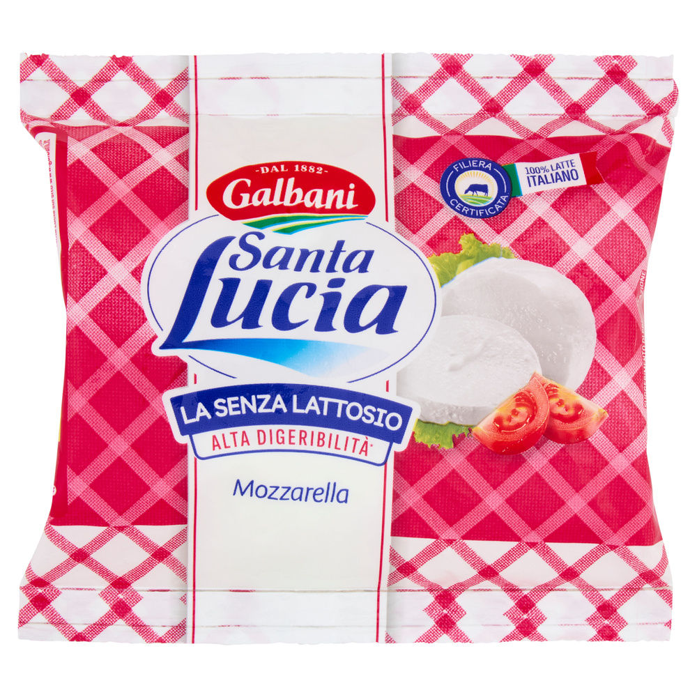 MOZZARELLA SENZA LATTOSIO GALBANI SANTA LUCIA VS G 190 SGOCC. G 100 - 9