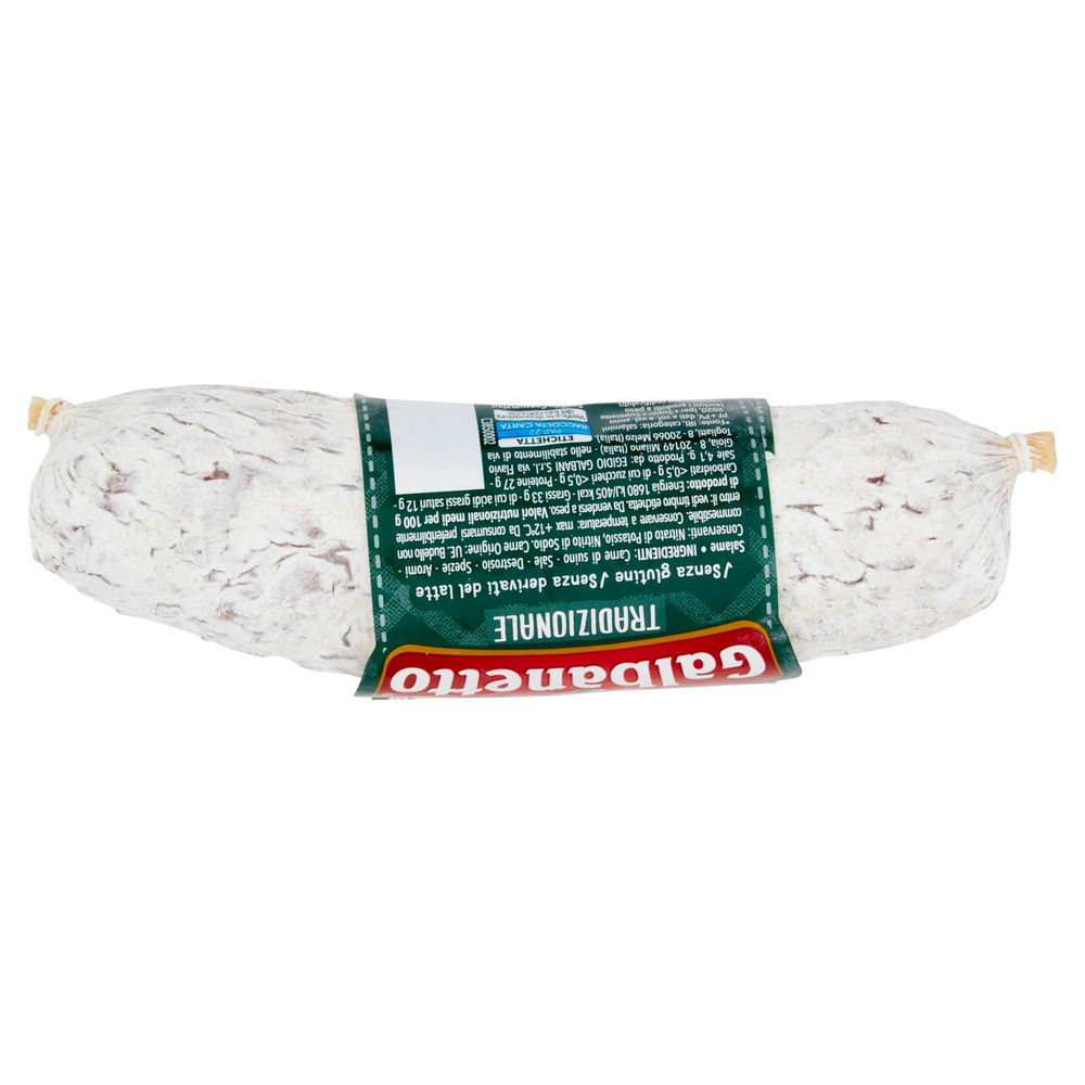 SALAME GALBANETTO TRADIZIONALE GALBANI 230 G CA - 3