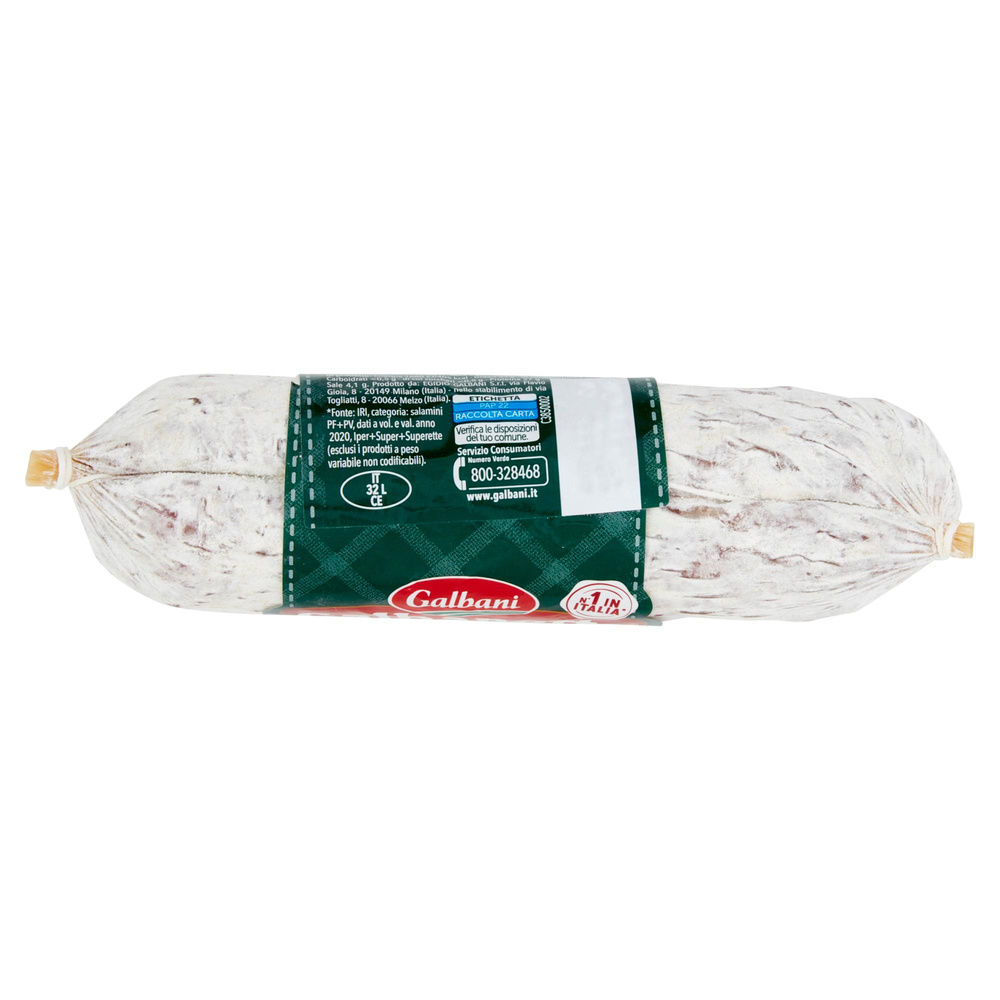 SALAME GALBANETTO TRADIZIONALE GALBANI 230 G CA - 5