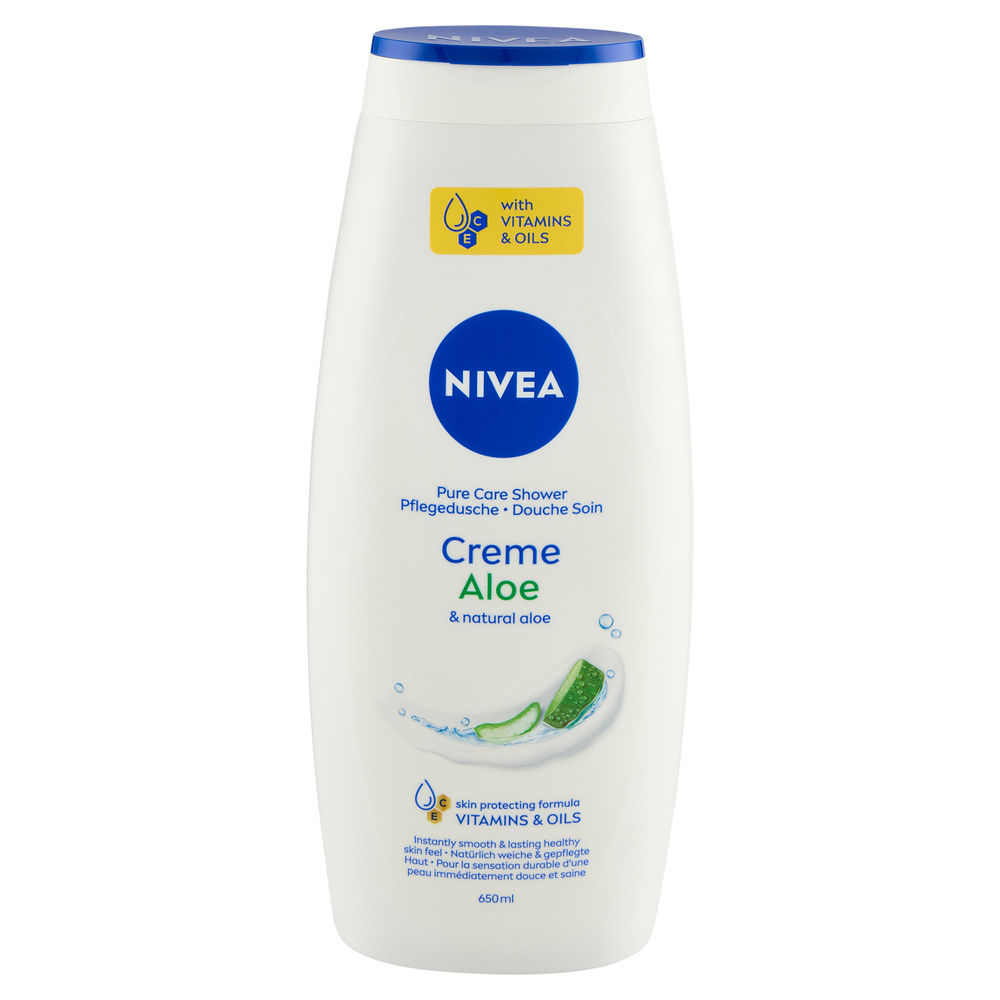 BAGNOSCHIUMA NIVEA CREME ALOE ML 650 - 7