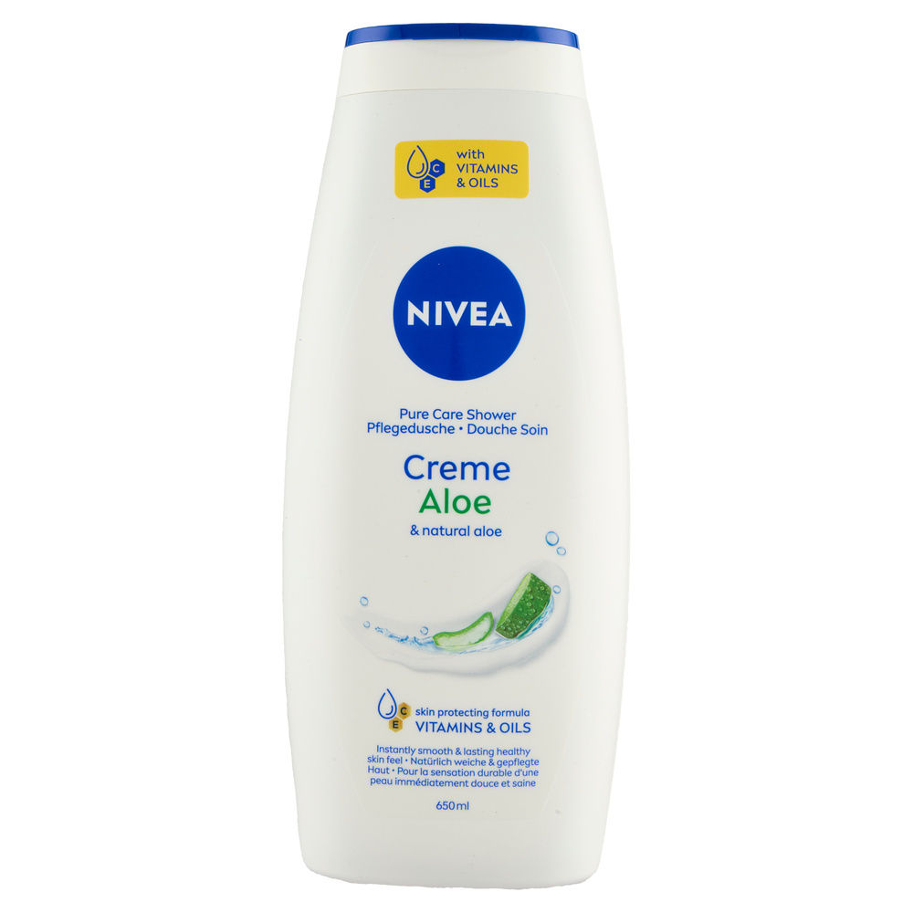 BAGNOSCHIUMA NIVEA CREME ALOE ML 650 - 6