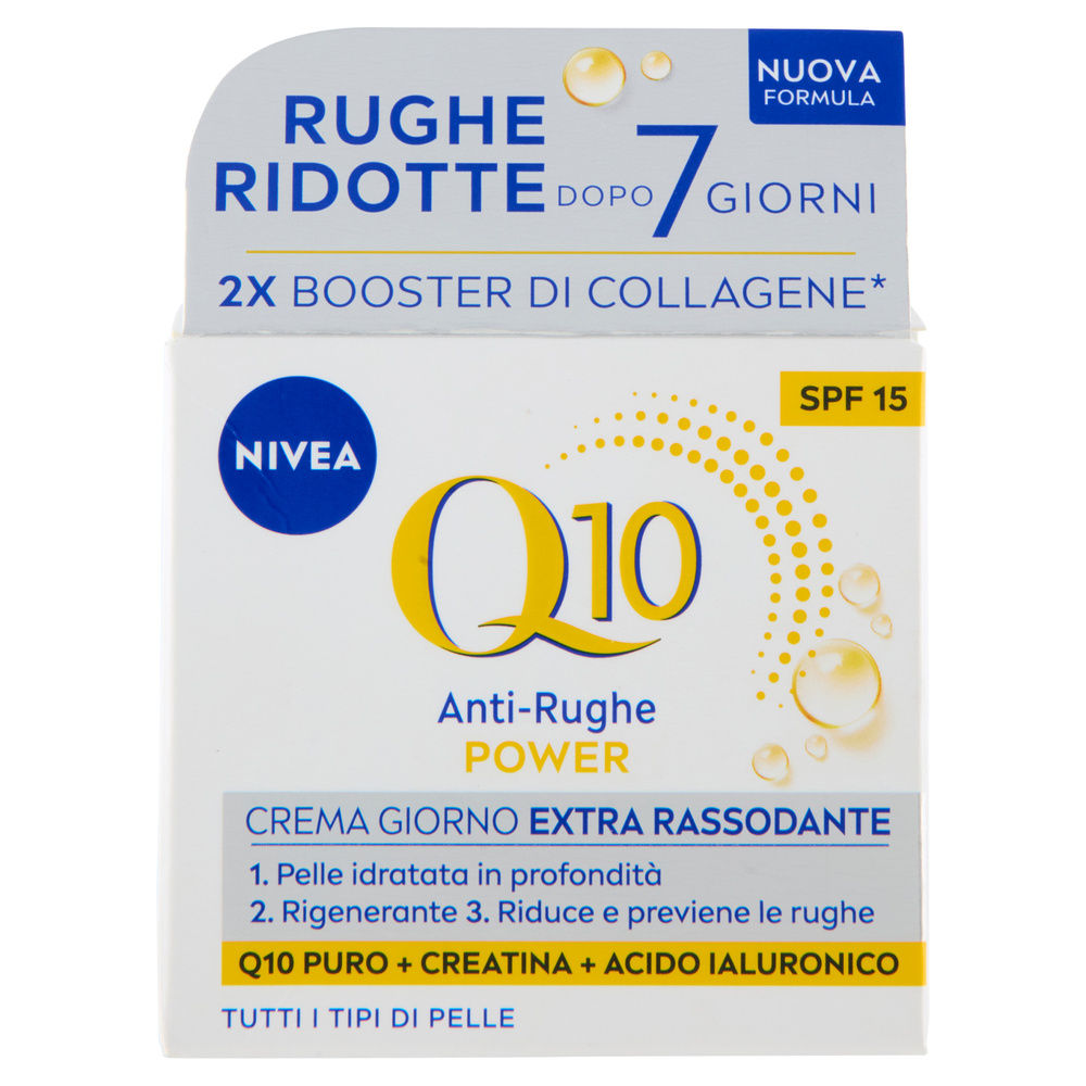 CREMA VISO NIVEA Q10 POWER ANTIRUGHE GIORNO SPF15 ML 50 - 6