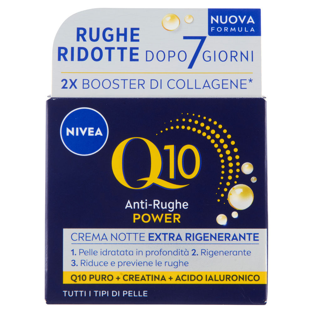 CREMA VISO NIVEA Q10 POWER ANTIRUGHE NOTTE ML 50 - 6