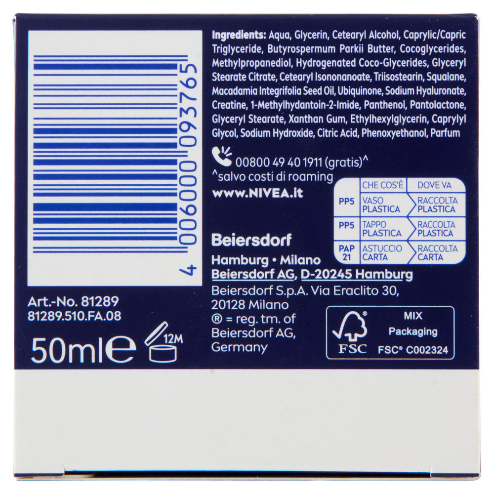 CREMA VISO NIVEA Q10 POWER ANTIRUGHE NOTTE ML 50 - 1