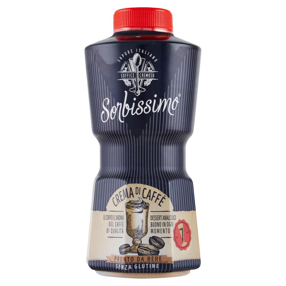 SORBISSIMO AL CAFFE' QUADRIFOGLIO BOTTIGLIA 550 G - 0