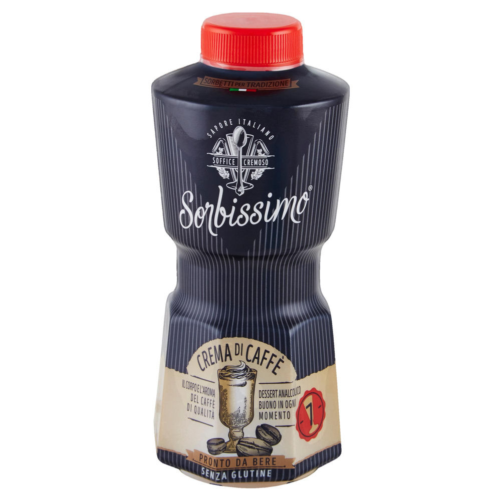 SORBISSIMO AL CAFFE' QUADRIFOGLIO BOTTIGLIA 550 G - 1