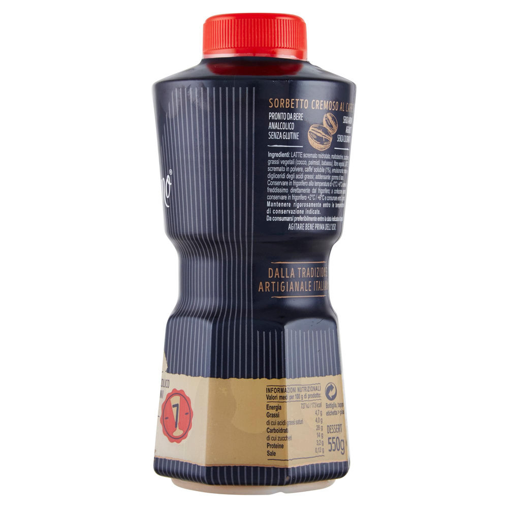 SORBISSIMO AL CAFFE' QUADRIFOGLIO BOTTIGLIA 550 G - 5