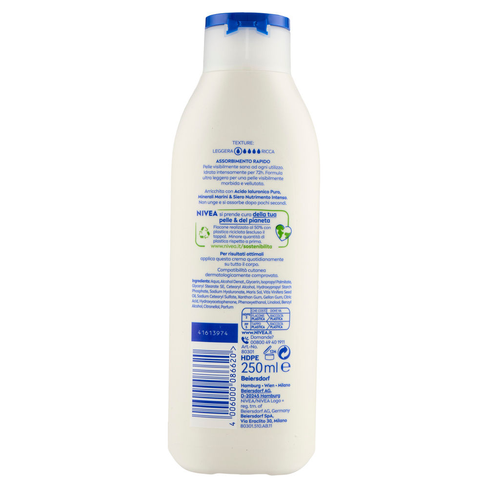 CREMA CORPO NIVEA BODY FLUIDA IDRATANTE ML 250 - 4