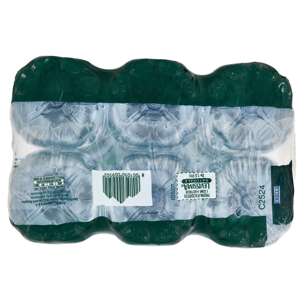 ACQUA MINERALE LEVISSIMA NATURALE PET LT.1,5X6 - 8