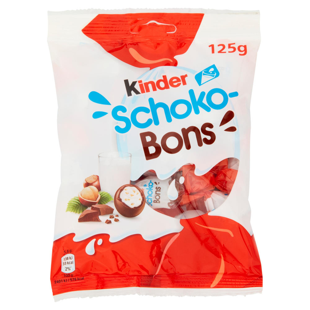 OVETTI DI CIOCCOLATO KINDER SCHOKO BONS  BUSTA G 125 - 3