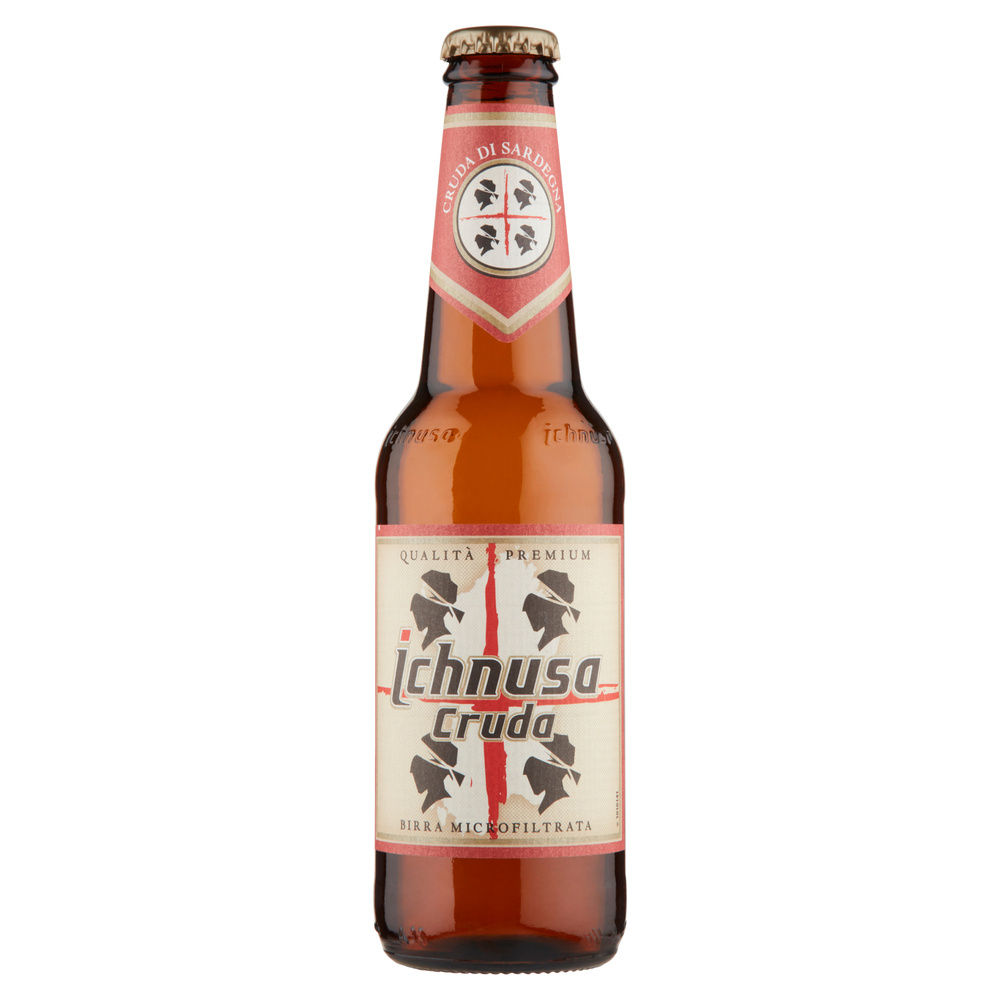 BIRRA ICHNUSA CRUDA 4,9 GRADI BOTTIGLIA ML 330 - 0