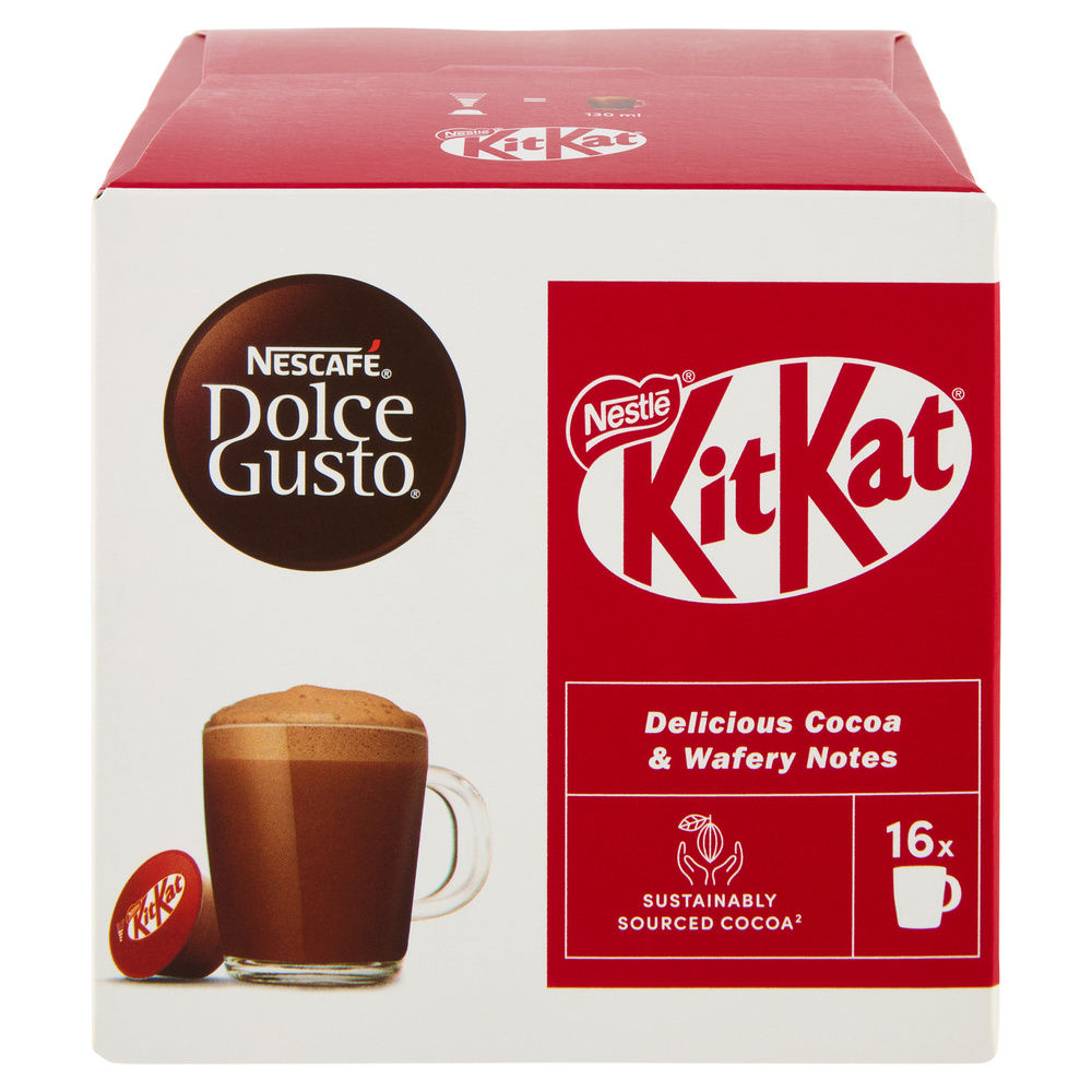 NESCAFÈ DOLCE GUSTO KIT KAT 16 CAPSULE SCATOLA G256 - 7