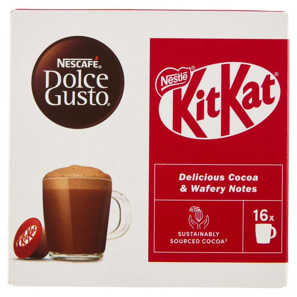 NESCAFÈ DOLCE GUSTO KIT KAT 16 CAPSULE SCATOLA G256 - 6