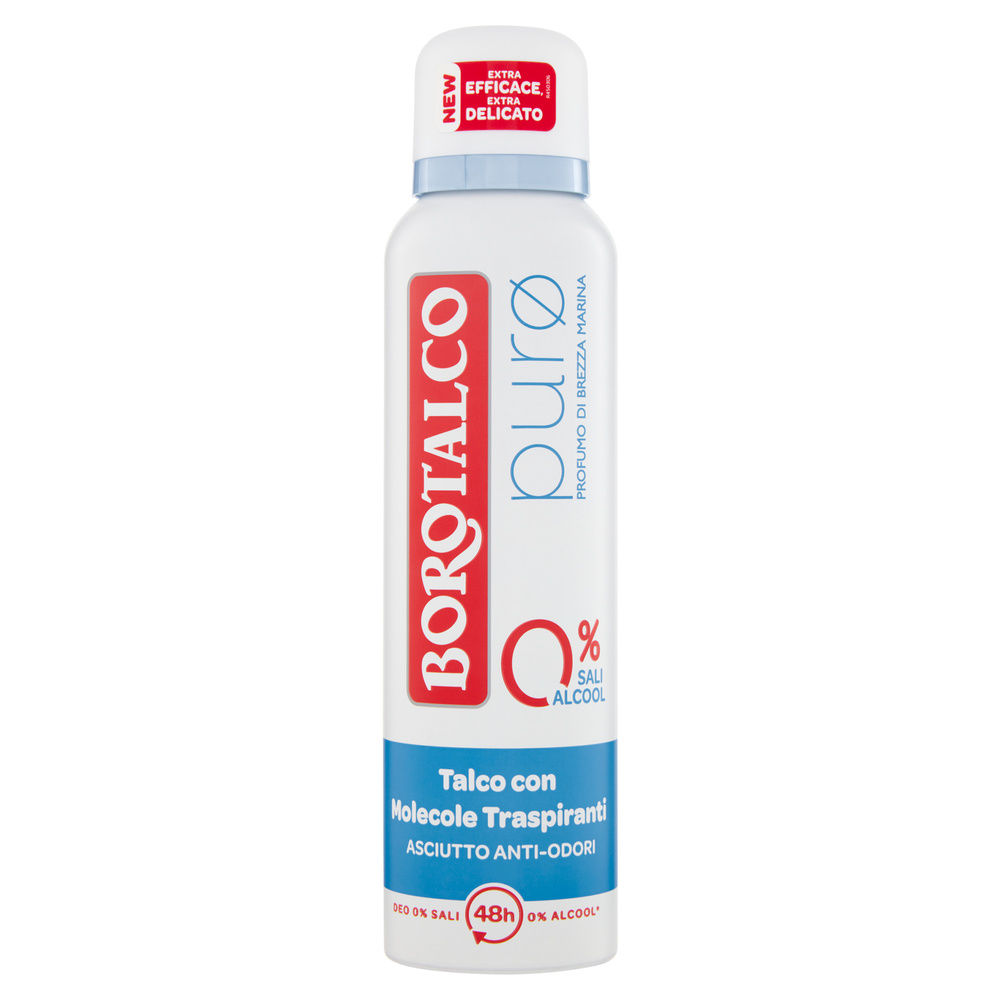 DEODORANTE SPRAY BOROTALCO PURO BREZZA MARINA ML 150 - 0