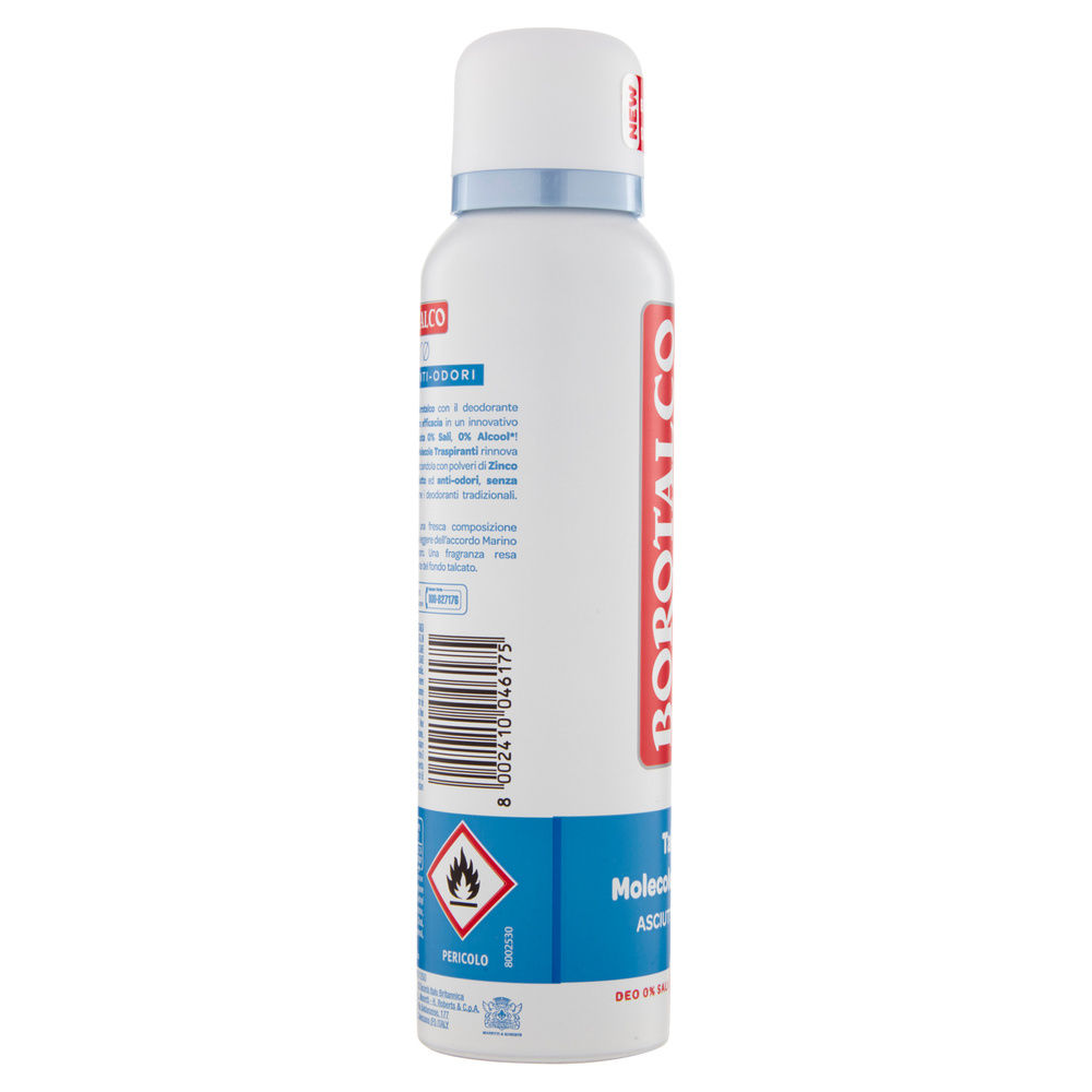 DEODORANTE SPRAY BOROTALCO PURO BREZZA MARINA ML 150 - 5
