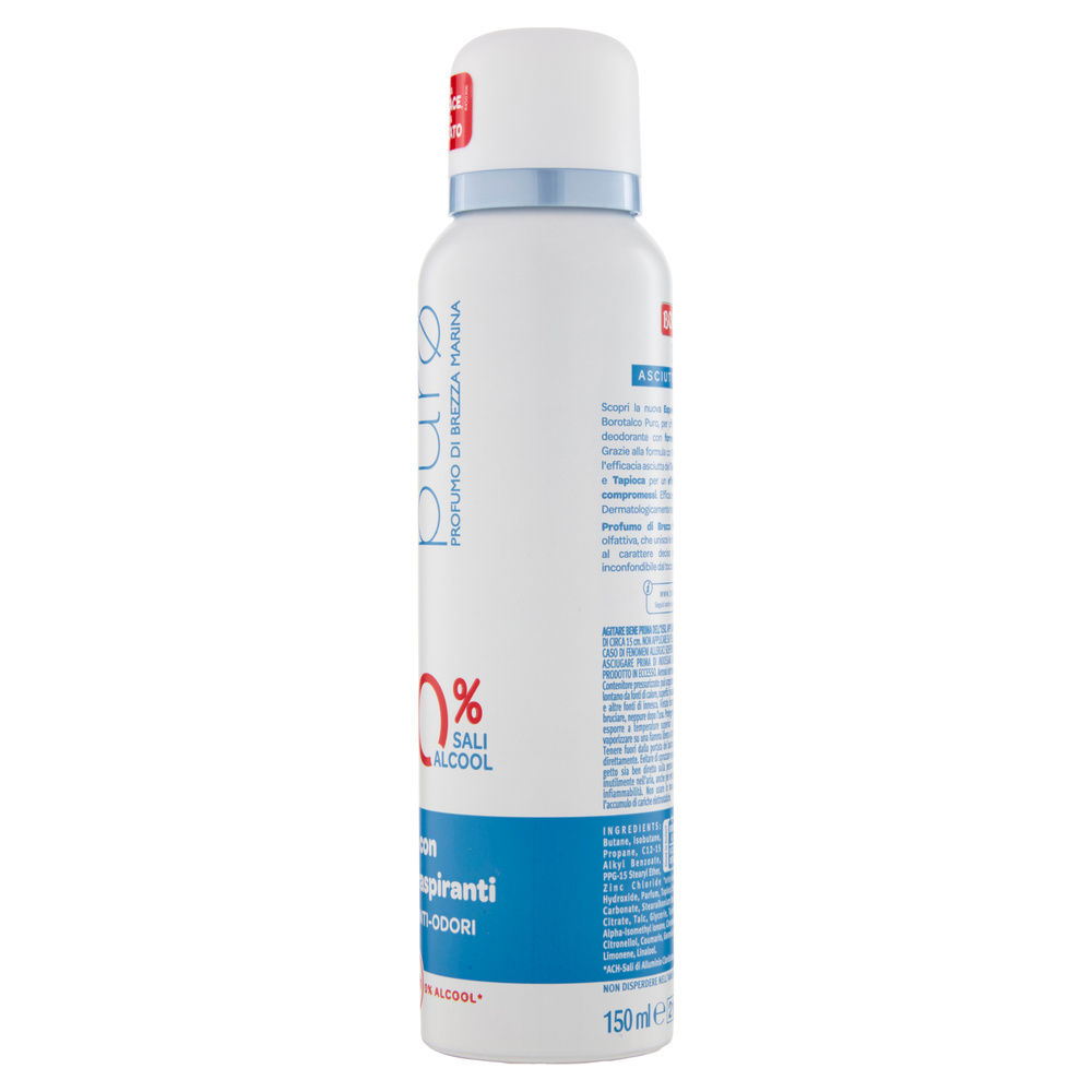 DEODORANTE SPRAY BOROTALCO PURO BREZZA MARINA ML 150 - 3