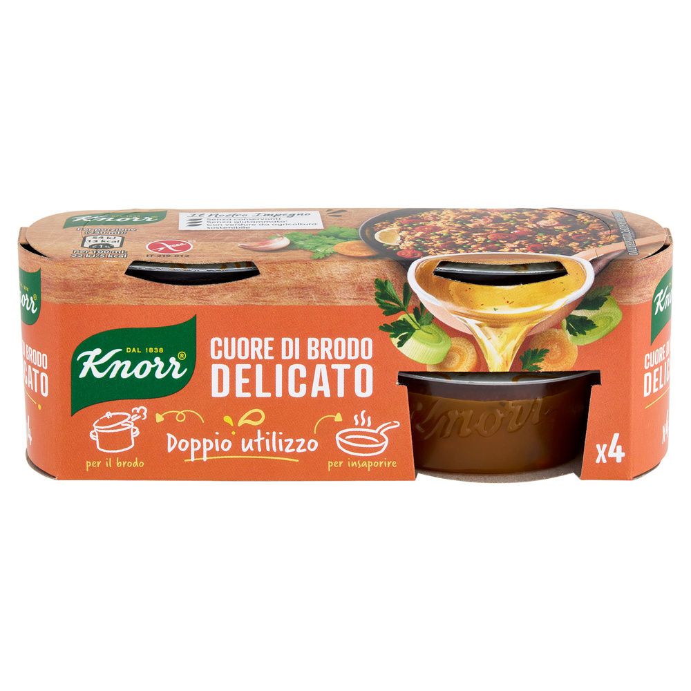 CUORE DI BRODO DELICATO KNORR G 28X4 - 7