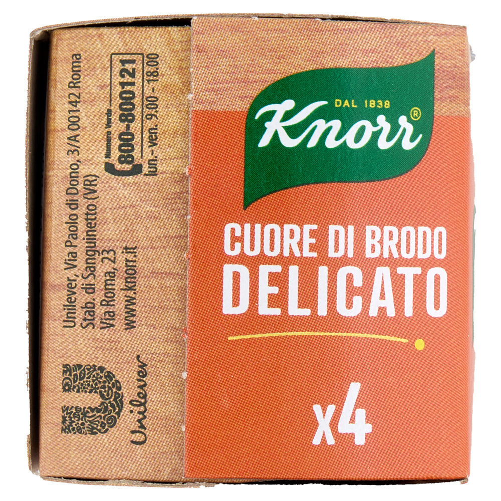 CUORE DI BRODO DELICATO KNORR G 28X4 - 5