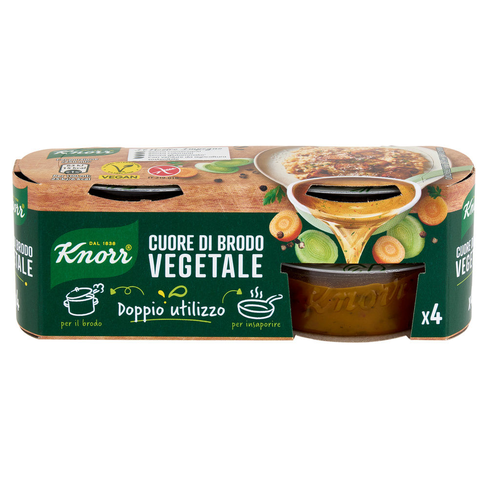 CUORE DI BRODO VEGETALE KNORR G 28X4 - 7