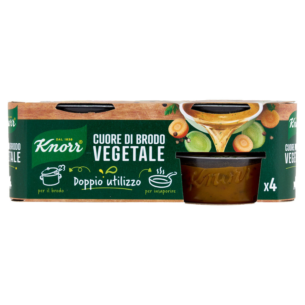 CUORE DI BRODO VEGETALE KNORR G 28X4 - 6