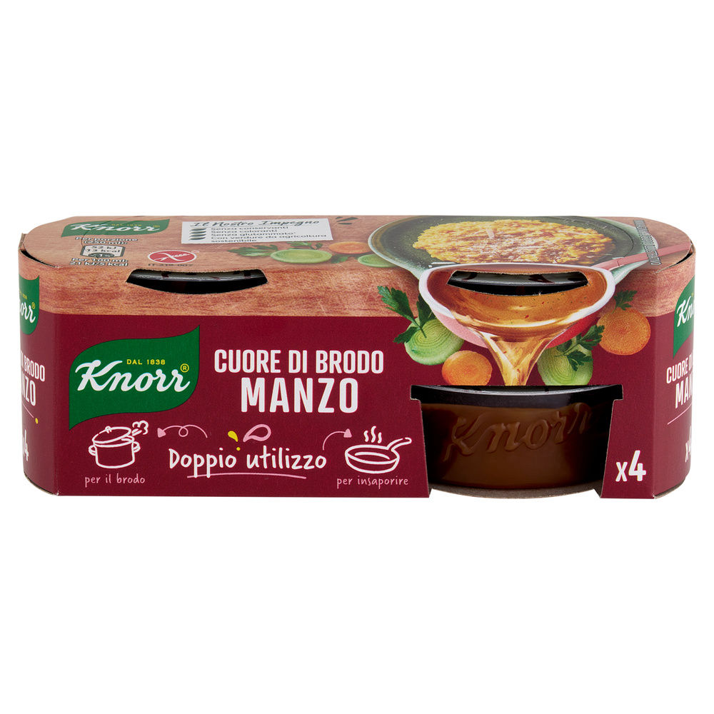 CUORE DI BRODO MANZO KNORR G 28X4 - 7
