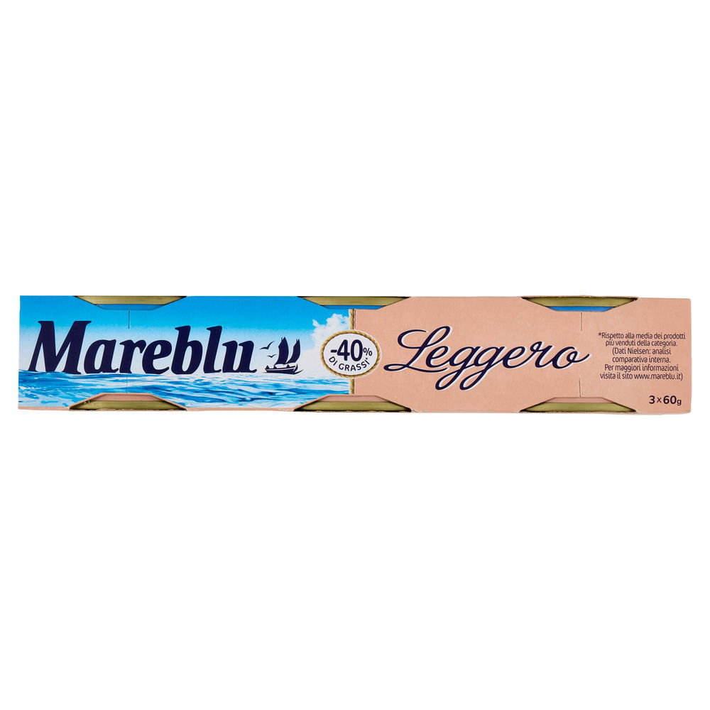TONNO IN OLIO EVO MAREBLU  LEGGERO G 60X3 - 7