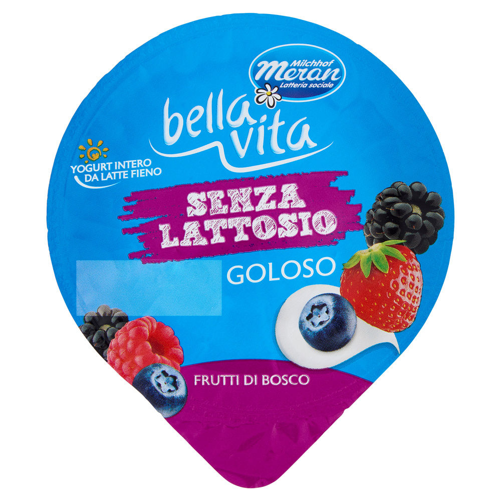 YOGURT BELLA VITA FREE S/L GOLOSO MERANO  FRUTTI DI BOSCO G 150 - 0