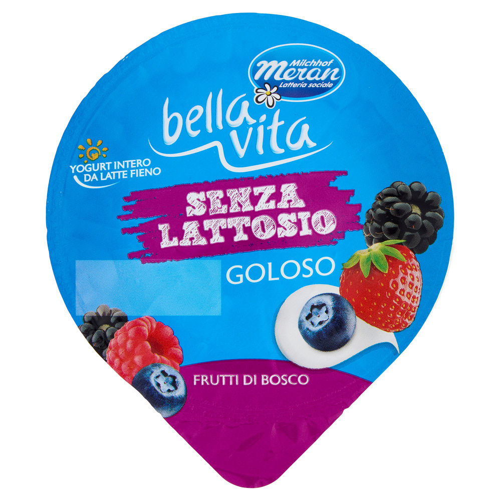 YOGURT BELLA VITA FREE S/L GOLOSO MERANO  FRUTTI DI BOSCO G 150 - 2