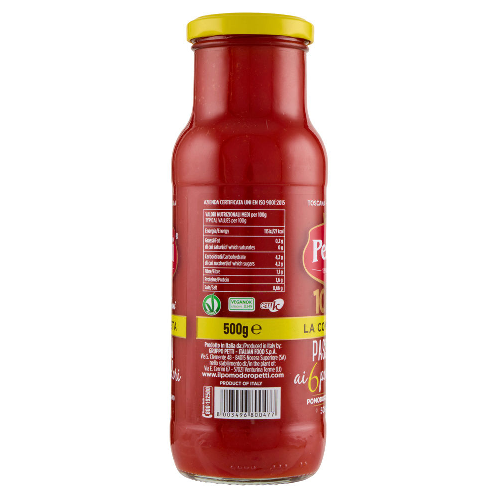 PASSATA LA COMPLETA AI 6 POMODORI PETTI GR 500 - 3