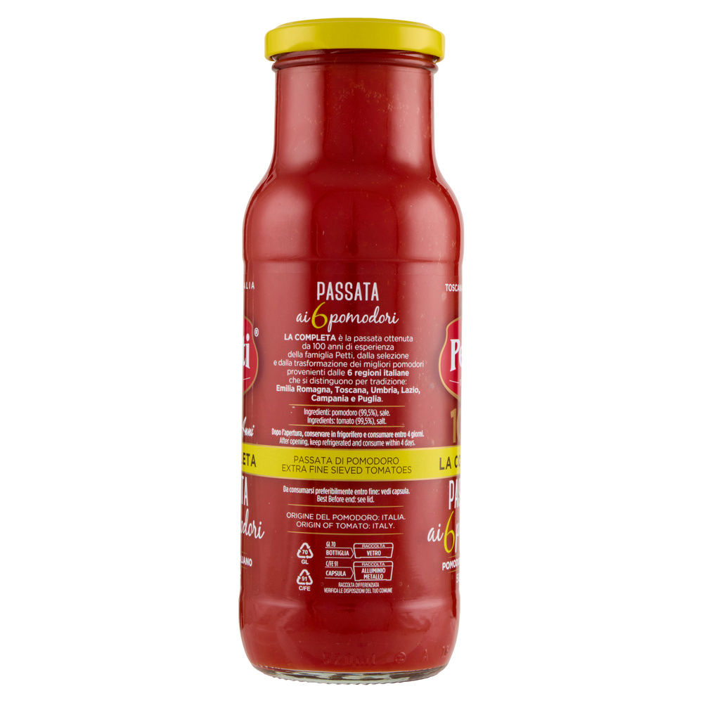 PASSATA LA COMPLETA AI 6 POMODORI PETTI GR 500 - 5