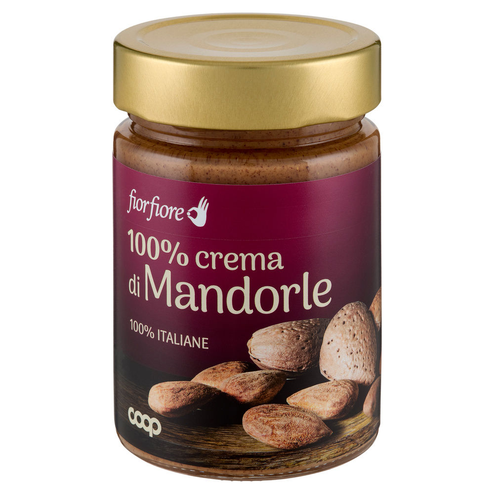 CREMA 100% DI MANDORLE ITALIANE FIORE FIORE COOP VS G 300 - 1