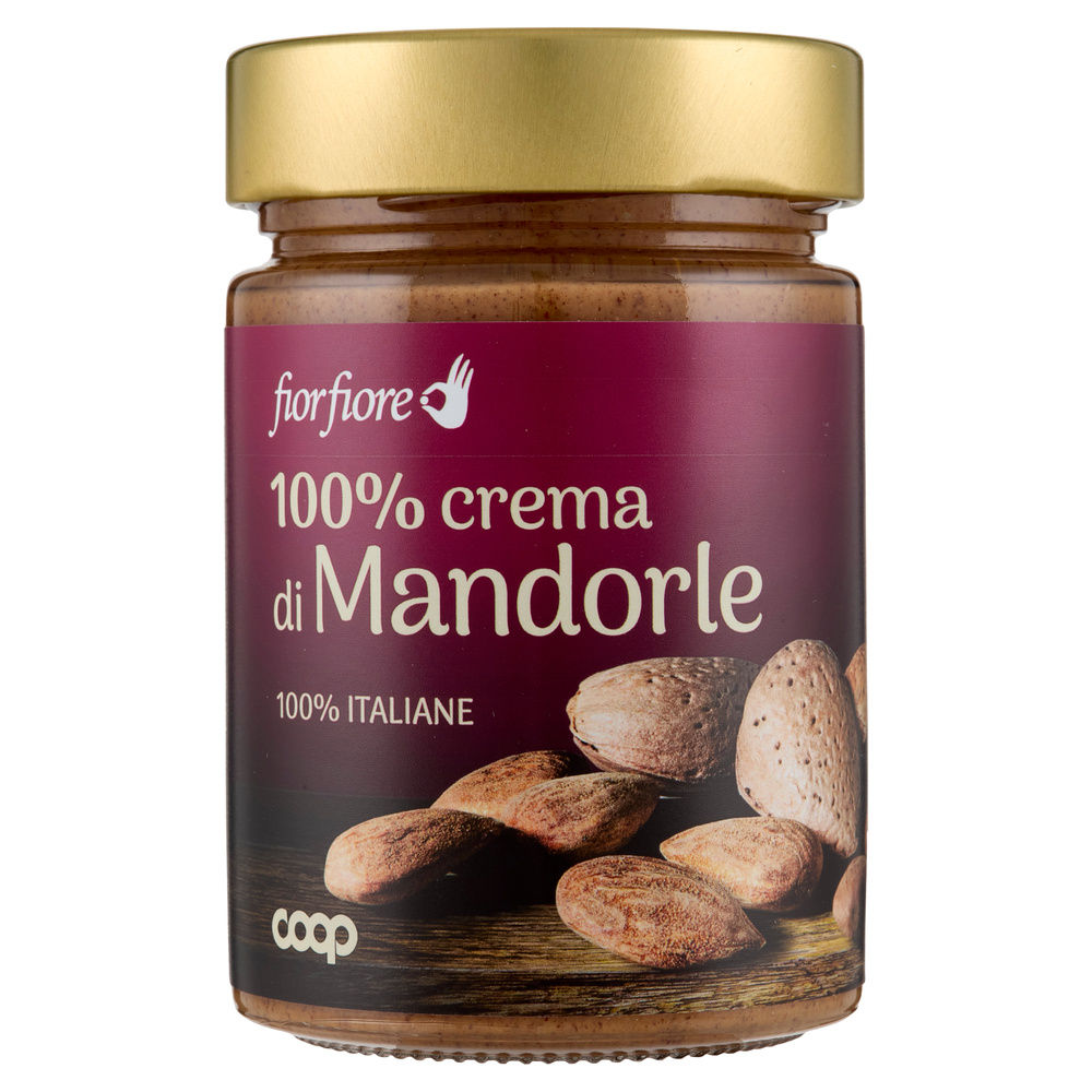 CREMA 100% DI MANDORLE ITALIANE FIORE FIORE COOP VS G 300 - 2