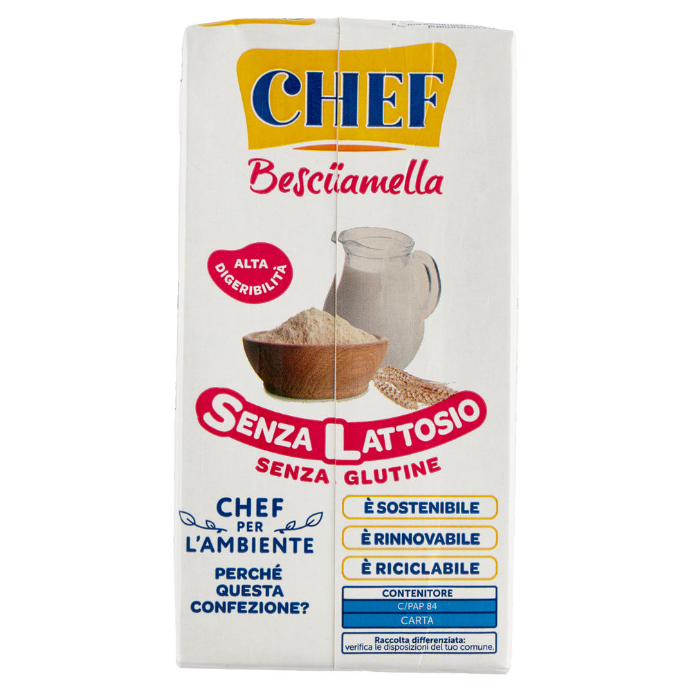 BESCIAMELLA CHEF SENZA LATTOSIO ML 500 - 3