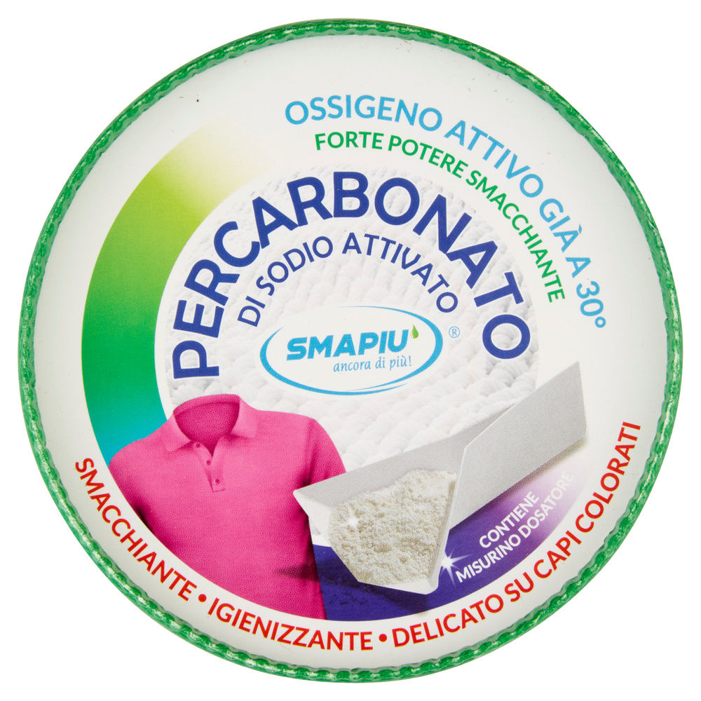 SMAPIU' PERCARBONATO DI SODIO CAPI COLORATI GR 500 - 6