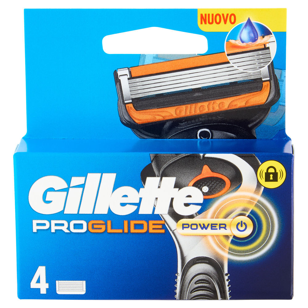 LAME DI RICAMBIO RASOIO GILLETTE PROGLIDE POWER PZ.4 - 1