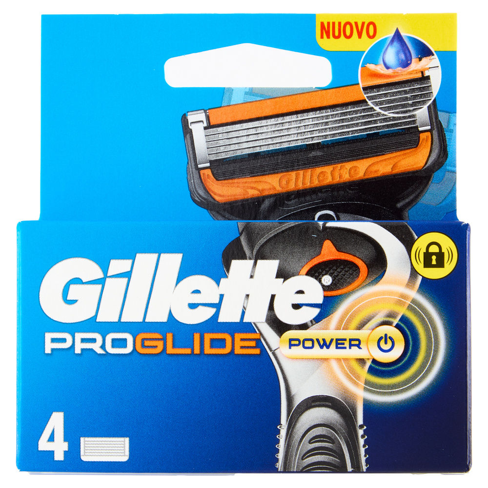 LAME DI RICAMBIO RASOIO GILLETTE PROGLIDE POWER PZ.4 - 2