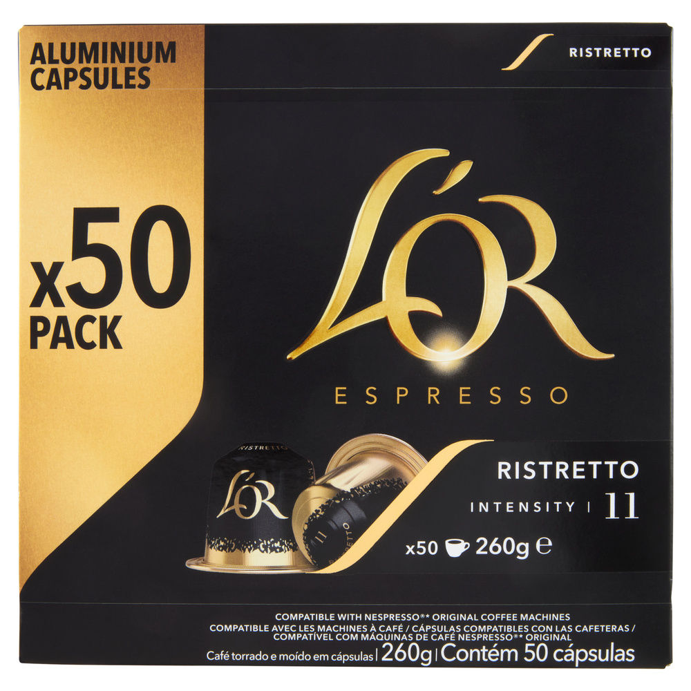 CAFFÈ ESPRESSO 50 CAPSULE LOR RISTRETTO 11 G260 - 0
