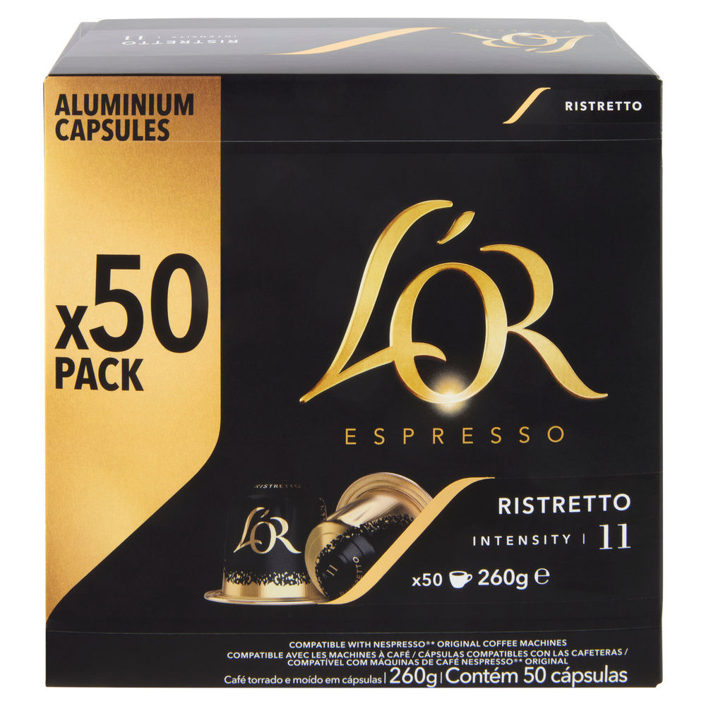 CAFFÈ ESPRESSO 50 CAPSULE LOR RISTRETTO 11 G260 - 1